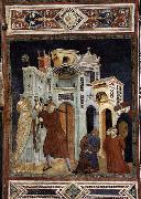 PALMERINO DI GUIDO St Nicholas Saving Three Innocents from Decapitation oil on canvas